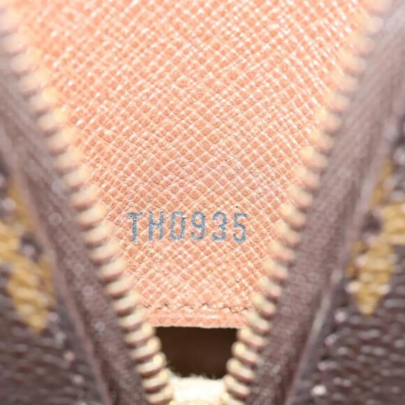 LOUIS VUITTON Monogram Trousse Demi Ronde Cosmetic Pouch - Picture 14 of 15